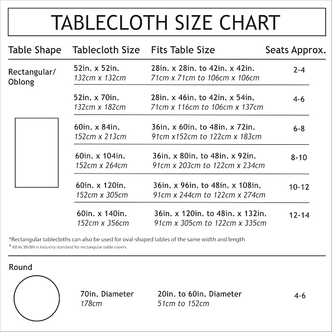 Benson Mills Cameron Textured Fabric Table Cloth, - Image 8