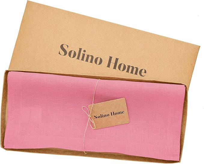 Solino Home Linen Table Runner 72 Inches Long - Image 5