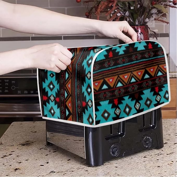 ZFRXIGN Tribal Aztec Toaster Cover 2 Slice Small Kitchen Appliance Cover - Image 2