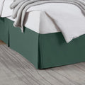 Nestl Forest Green Twin Bed Skirt by Nestl