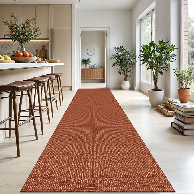 KOZYFLY Extra Long Runners for Hallways 3x18 ft Washable Kitchen Runner Non - Image 2
