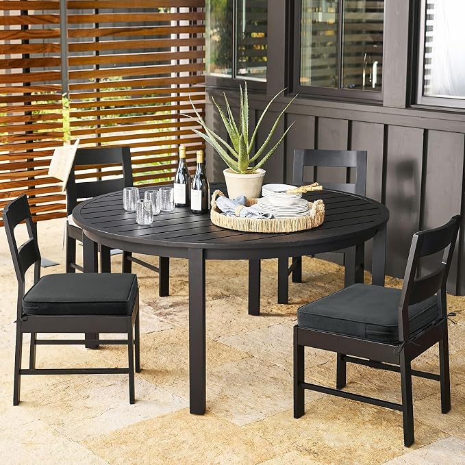 Outdoor Sunbrella Square Corner Seat Cushion, 18.5"x16"x3", Non Slip Seat - Image 3
