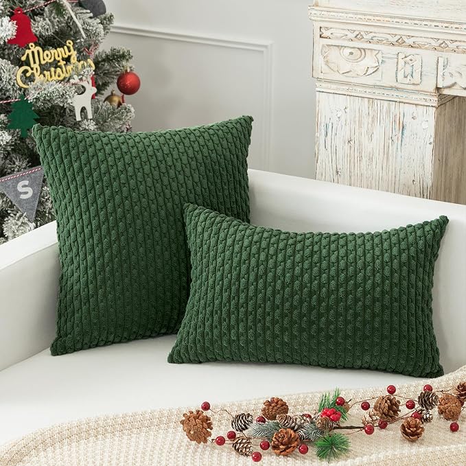 Kevin Textile 12x20 Inch Pillow Cover 1 Pack Boho Christmas Decorative Soft - Image 5