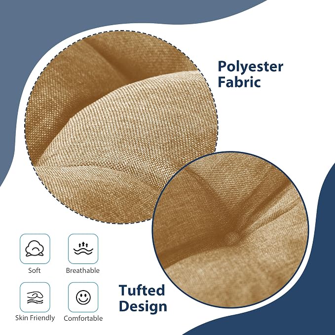 Chair Cushions for Dining Chairs, Seat Cushions for Kitchen Chairs, Indoor Seat - Image 3