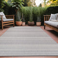 Stripe Outdoor Rug 8x10 Washable Outside Carpet by Unknown
