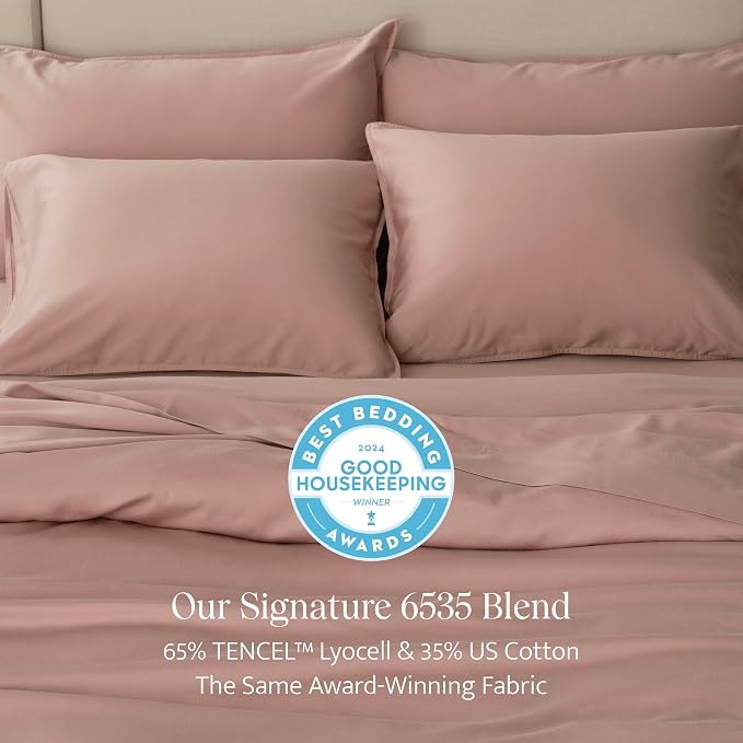 Double Stitch Cotton Tencel Duvet Cover - Image 2