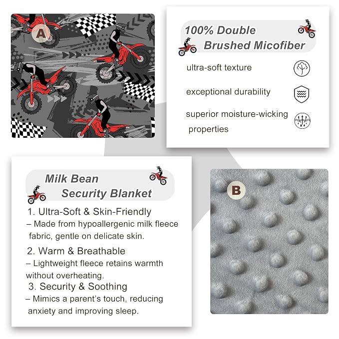 Viviland Toddler Nap Mat with Pillow and Minky Dot Blanket, Rolled Large - Image 2