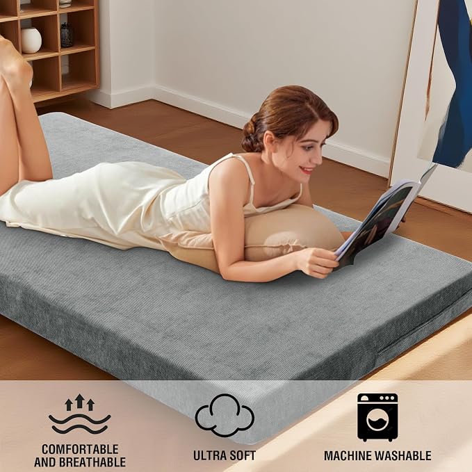 H.VERSAILTEX Queen Size Armless Futon Mattress Covers - Image 3