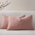 a moment Pack of 2 Decorative Chenille Throw Pillow Covers by amoment