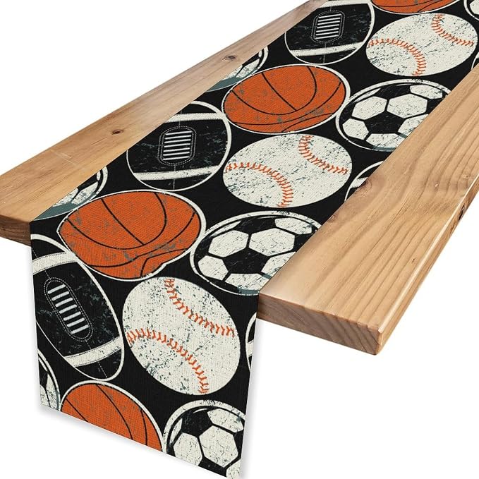 Sports Ball Table Runner - Image 4