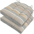 FUNHOME Outdoor Chair Cushions 19 x19 Inch, Water Resistant Tufted Seat by FUNHOME