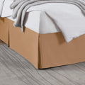 Nestl Light Brown Full Bed Skirt by Nestl