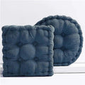 Meditation Floor Pillow 2 Pack Large Square and Round Floor Cushions by Gfobip