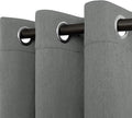 Easy-Going Linen Look Blackout Curtain Grommet Window Curtain Drapes by Easy-Going