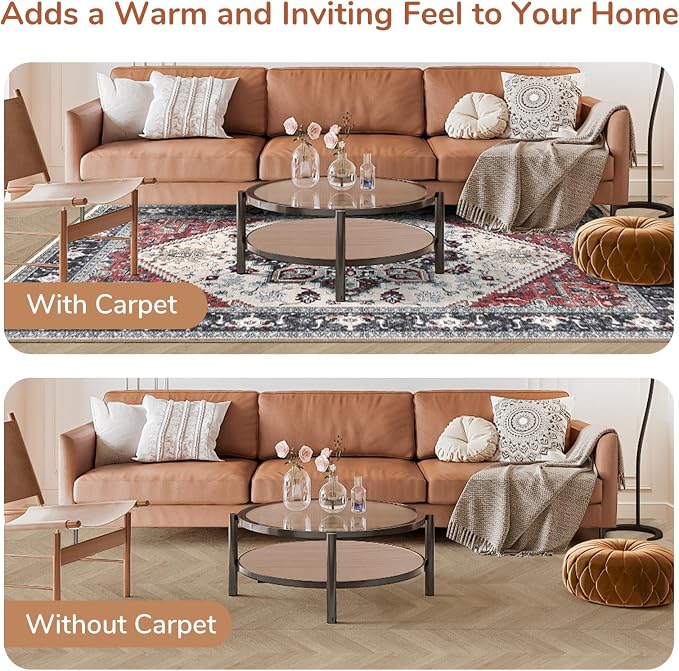 OPPODREAM Thin 8x10 Area Rugs, Washable Rugs 8x10 - Image 8