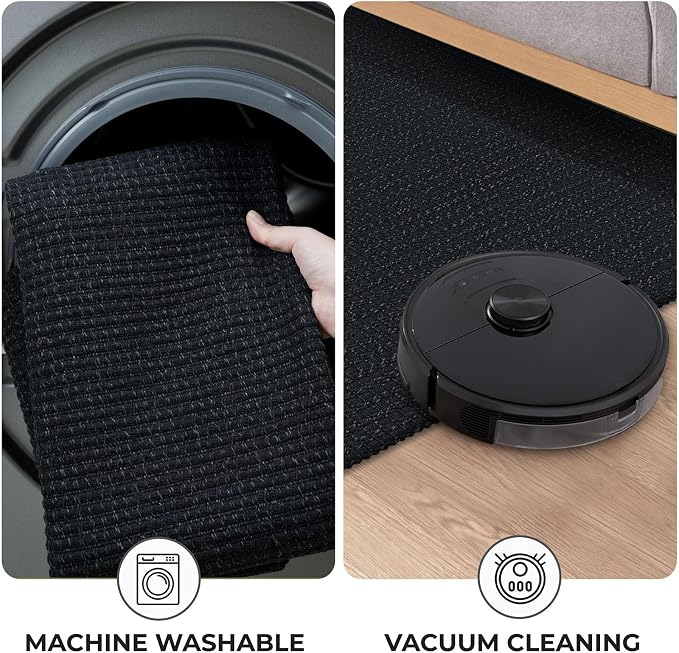 KOZYFLY Rugs for Entryway 3x5 ft Washable Area Rug Non Slip Rubber Backed Entry - Image 7