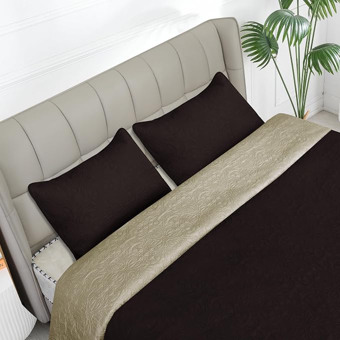 Easy-Going King Size Reversible Quilt Set - Image 2