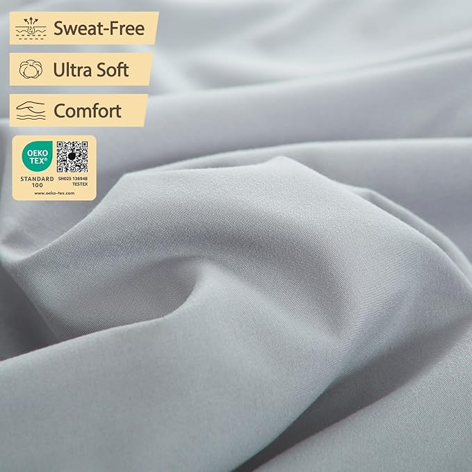 Air Mattress Sheet Set Queen Size, 6 Piece Deep Pocket Bed Sheet Set - Image 4