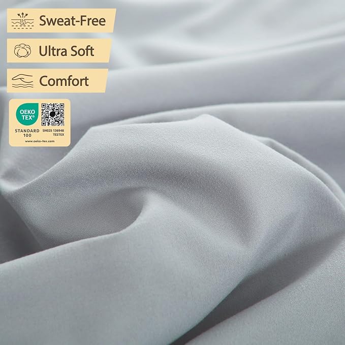 Air Mattress Sheet Set Twin Size, 3 Piece Deep Pocket Bed Sheet Set - Image 4