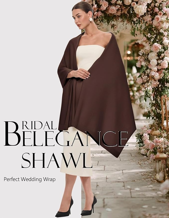 PULI Women's Pashmina Shawl Wraps - Image 2