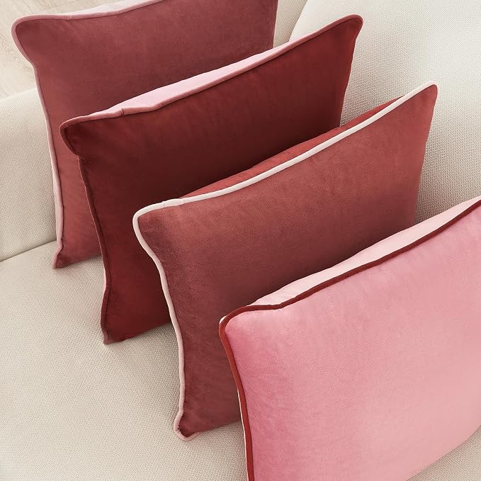 MONDAY MOOSE Decorative Throw Pillow Covers Cushion Cases, Mix and Match - Image 3