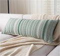 Boho Lumbar Pillow Covers 14x36 Long, Farmhouse Decorative Couch Pillow Cases by Cethom