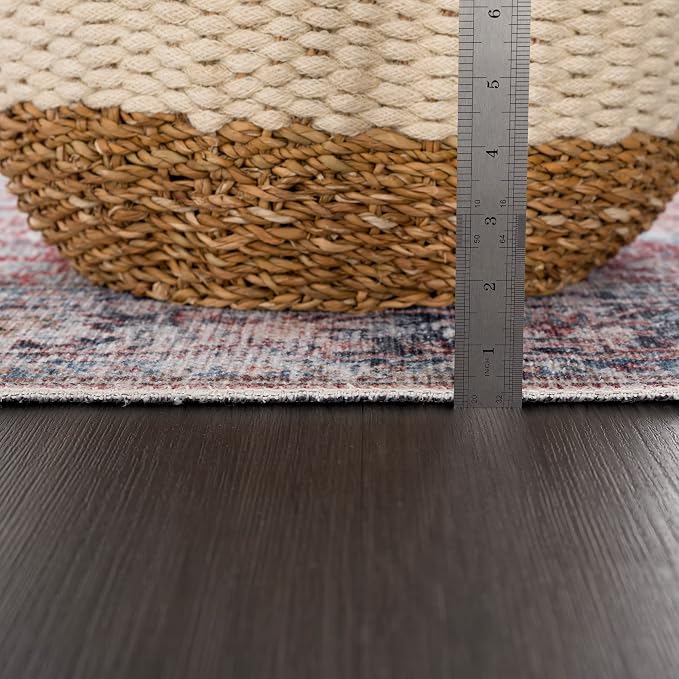 Bloom Rugs Caria Washable Non-Slip 7 ft Runner - Image 8