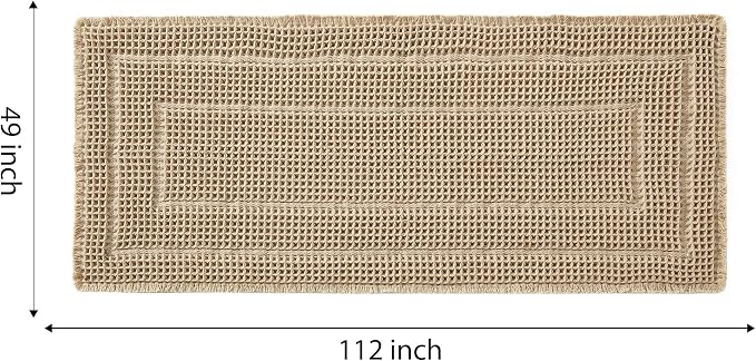 Bath Mats for Bathroom Non Slip, Waffle Luxury Bath Mat, Machine Washable Bath - Image 2