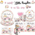 Little Pumpkin Baby Shower Party Decorations Tableware, Napkins by GREHUMOR