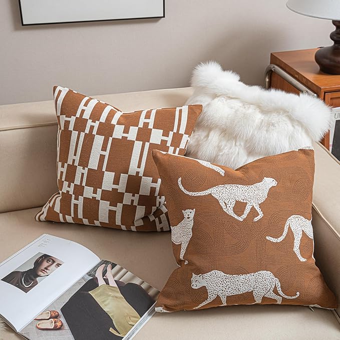 20x20'' Inches Throw Pillow Cushion Cover - Image 2