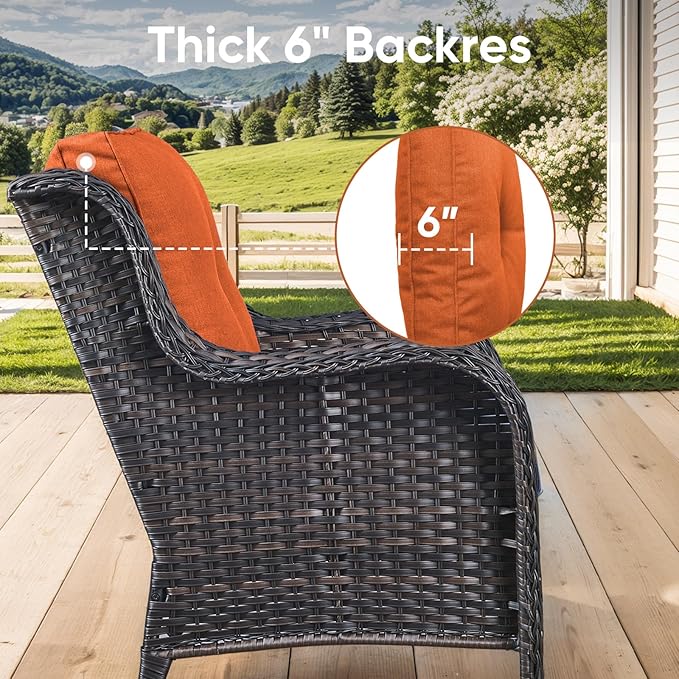Outdoor Chair Cushions 3 Packs - Image 3