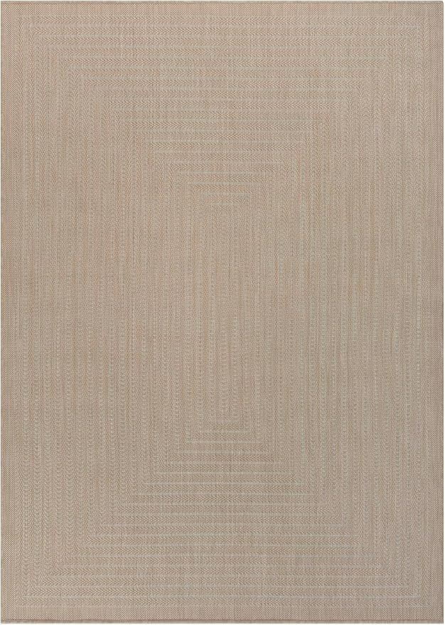 Adiva Rugs Outdoor Indoor Area Rug, Weather Resistant, Stain Resistant Floor Mat - Image 9