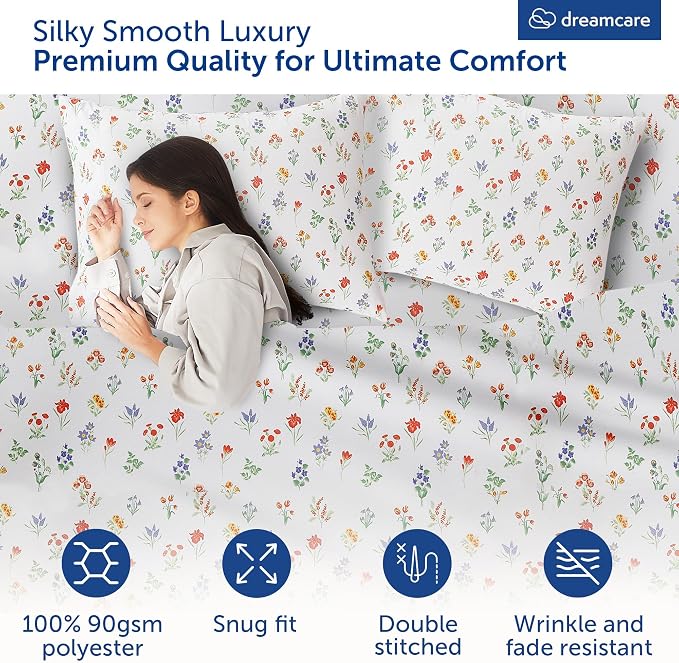 DREAMCARE Queen Size Sheets - Image 6