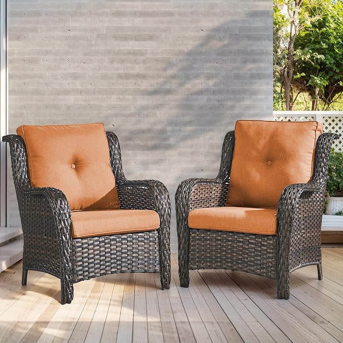 Outdoor Chair Cushions-Patio Chair Cushions Set - Image 2