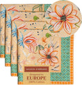 Maison d' Hermine Cloth Napkins Set of 4 100% Cotton Everyday Reusable Square by MaisondHermine