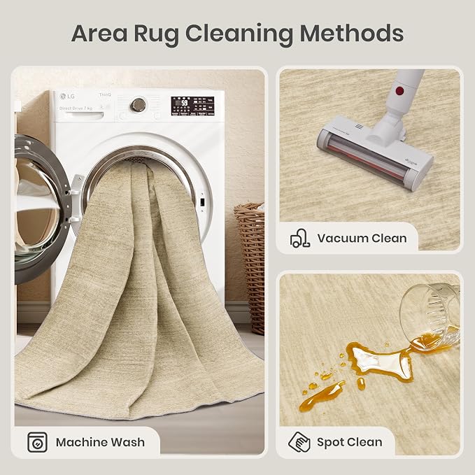 Valenrug Washable Rug 6x9 - Image 5
