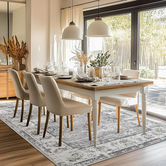jinchan Fiora 8x10 Area Rugs for Living Room - Image 3