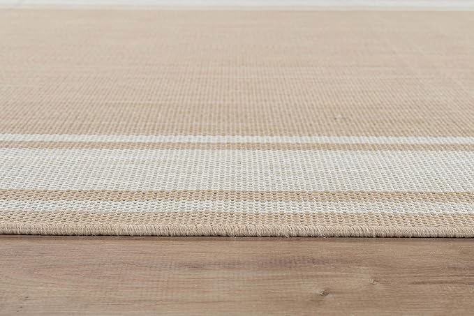 Beverly Rug Outdoor Rug 6x9 Modern Bordered Area Rugs - Image 7
