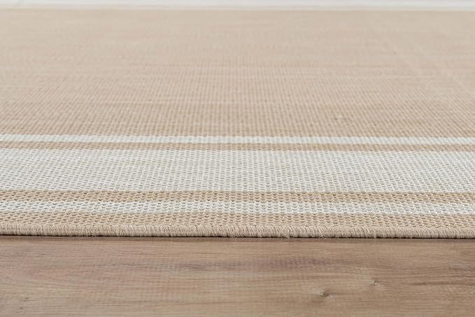 Beverly Rug Outdoor Rug 8x10 Modern Bordered Area Rugs - Image 6