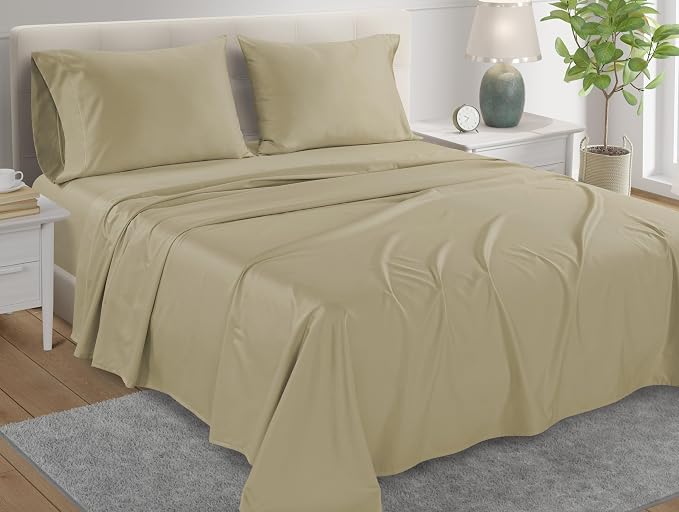 Bed Sheets King Size Sheets Set, 800 Thread Count King Size Bedding Sheets & - Image 3