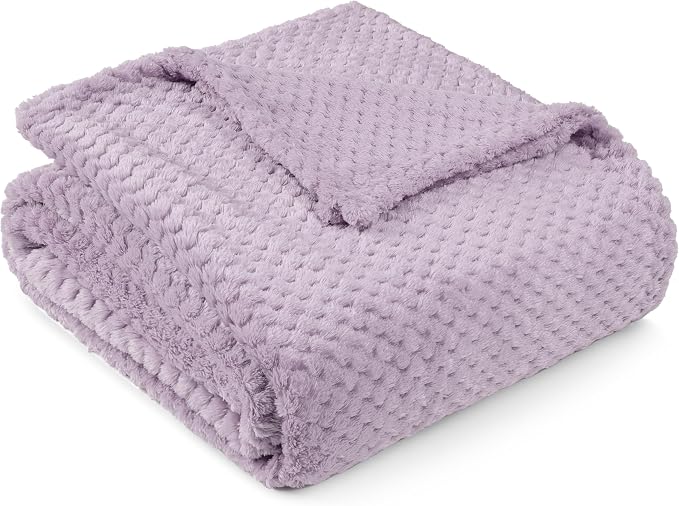 PAVILIA Lavender Purple Throw Blanket - Image 2