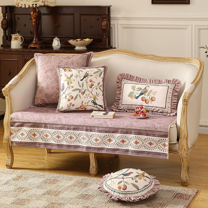 Throw Pillow Covers Pack of 2, Decoration Square Pillows Cushion Covers - Image 5