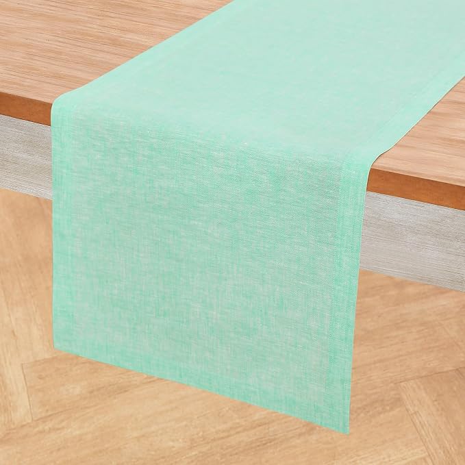 Solino Home Linen Table Runner 72 Inches Long by SolinoHome
