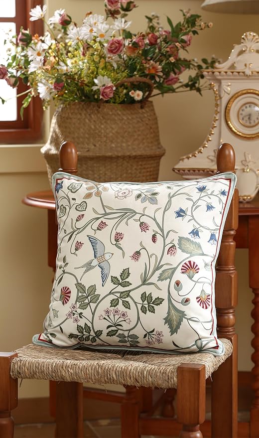 Square Throw Pillow Covers Pack of 2, Decoration Pillows Cushion Covers - Image 6