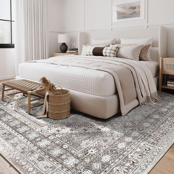 zesthome 6x9 Area Rug, Super Soft Washable Rugs - Image 7