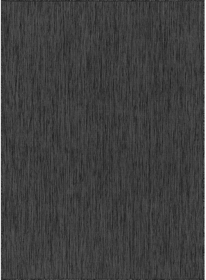 Washable Indoor Outdoor Rug 5x7 Weather Resistant Area Rugs Modern Solid - Image 7