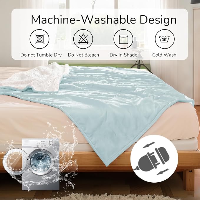 Electric Heated Blanket Queen Size 84"x90" - Image 4