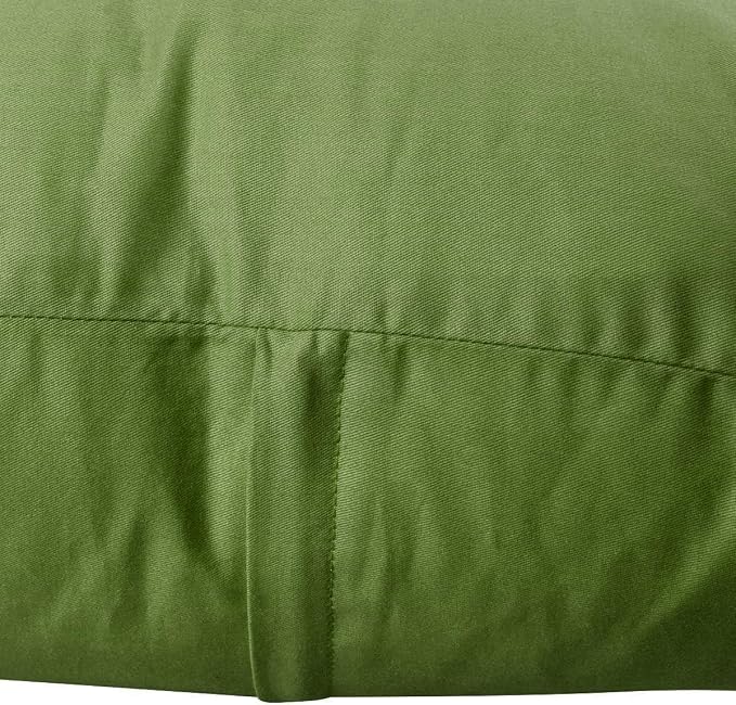 Thmyo 4-Pack 100% Cotton Comfortable Solid Decorative Throw Pillow Case Square - Image 9