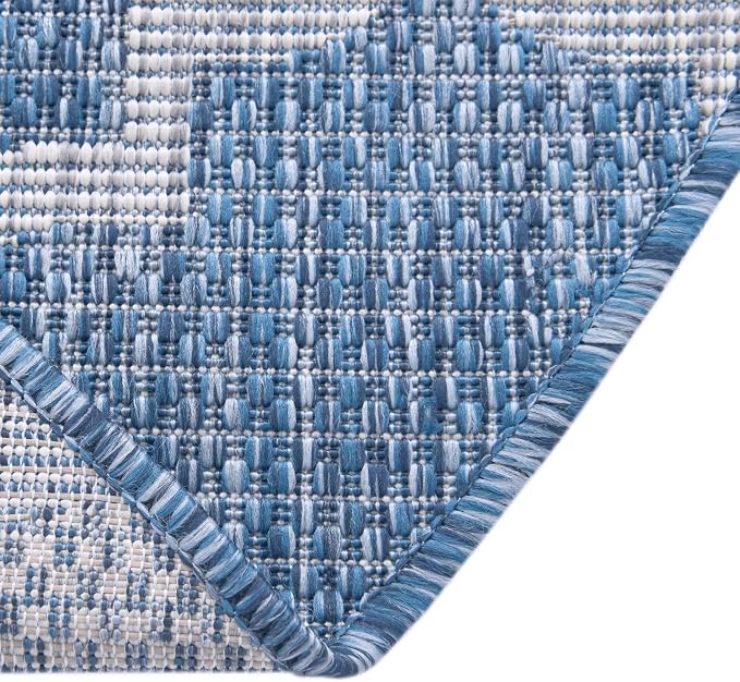 Unique Loom Trellis Collection Area Rug-Lattice Design, Moroccan Inspired - Image 8