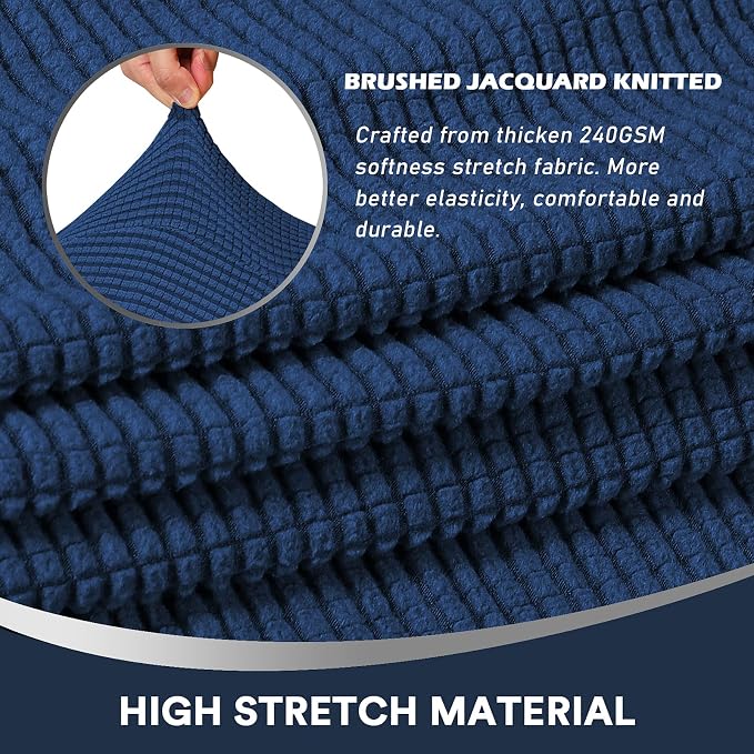 Stretch Sofa Arm Covers Spandex Jacquard Anti-Slip Couch Arm Covers - Image 4
